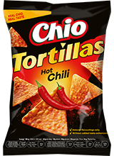 Tortillas chilis kukoricasnack